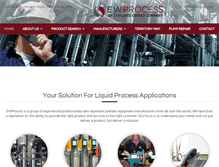 Tablet Screenshot of ewprocess.com